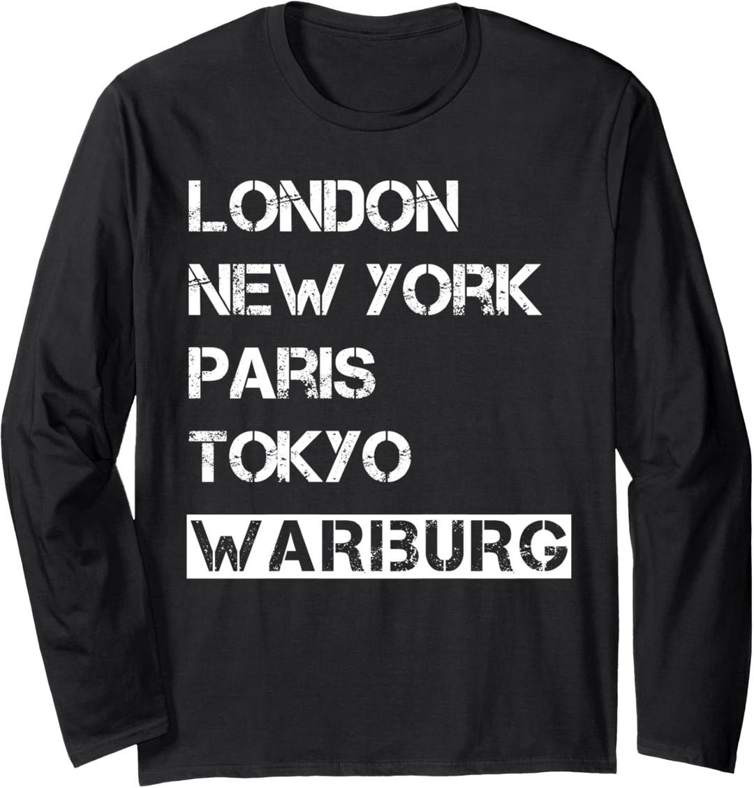 Meine Stadt! Geburtsort & Heimatliebe Warburg Langarmshirt