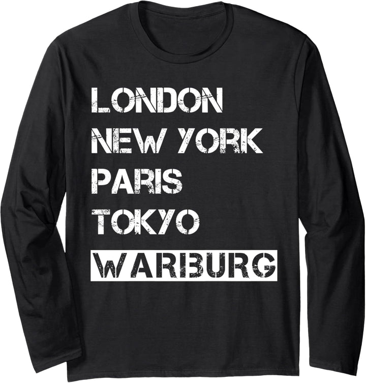 Meine Stadt! Geburtsort & Heimatliebe Warburg Langarmshirt