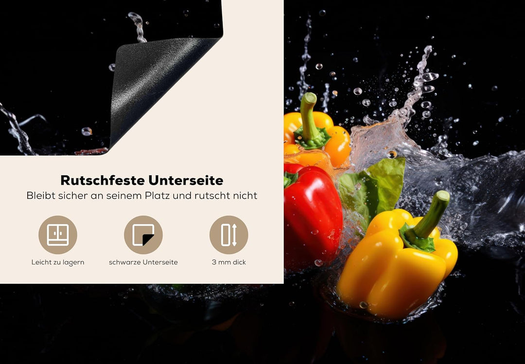 KitchenYeah© Herdabdeckplatte Einteilig Herdabdeckung Abdeckplatte für Ceranfeld Abdeckung Induktion