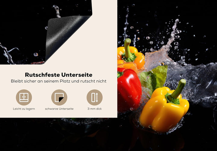 KitchenYeah© Herdabdeckplatte Einteilig Herdabdeckung Abdeckplatte für Ceranfeld Abdeckung Induktion
