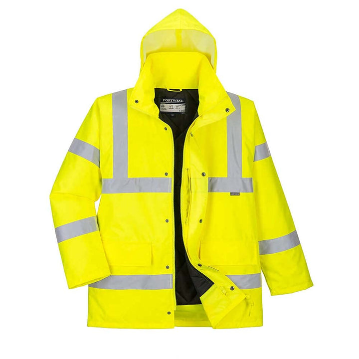 PORTWEST Hi-Vis Breathable Jacket, colorYellow talla Large L Gelb, L Gelb