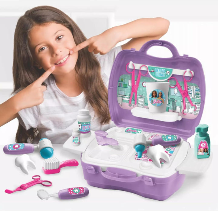 Barbie Zahnarzt Unterwegs Spielset - Über 20 Teile