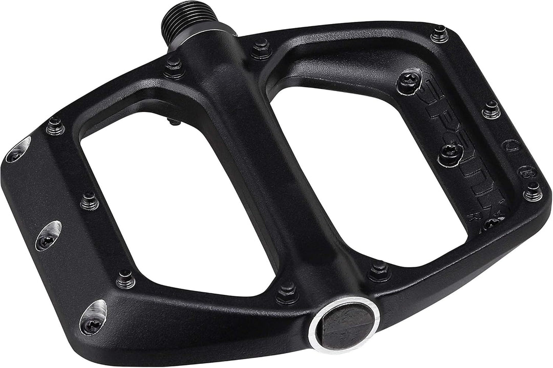 Spank Spoon Dc Flache Pedale für Mountainbike/E-Bike/Cycle 100x105mm Schwarz, 100x105mm Schwarz
