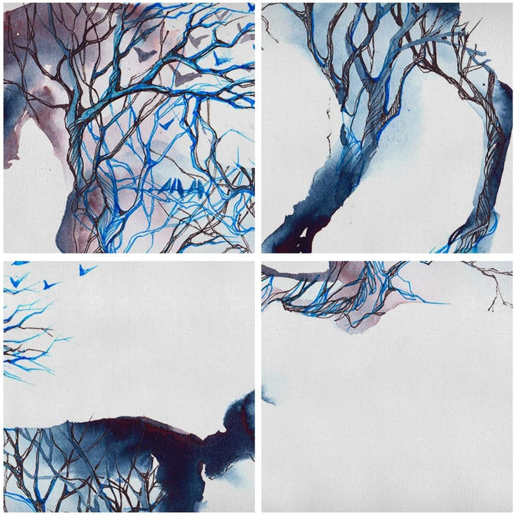 Bilder auf Leinwand natur malen schön Hengst Leinwandbild 70x50cm Wandbilder Dekoration Wohnzimmer S