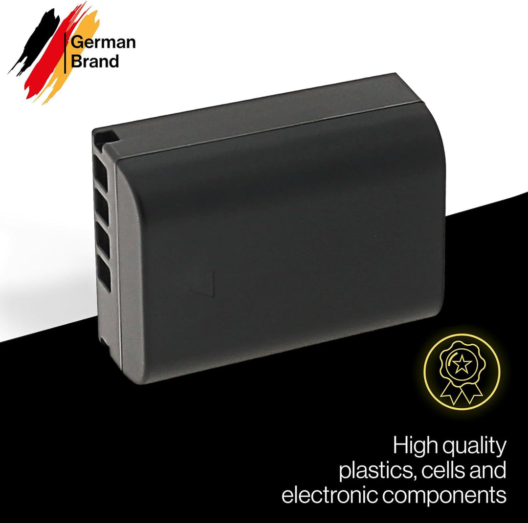 PATONA Protect BLX-1 Akku (2400mAh) mit NTC-Sensor und V1 Gehäuse - für OM-1 1x BLX1, 1x BLX1