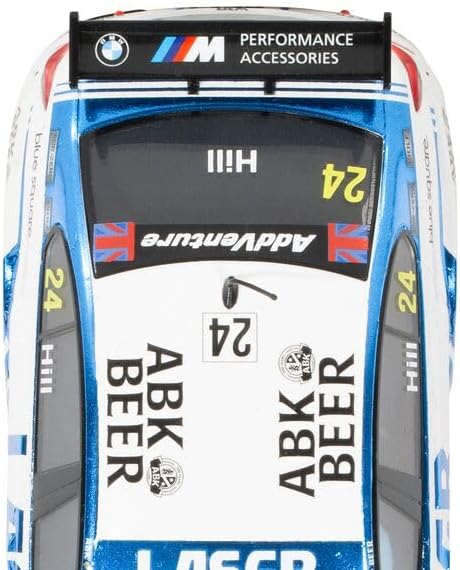 Scalextric Cars – C4526 BMW 330e NGTC – Laserwerkzeuge – Jake Hill 2023 – Spielzeug-Schlitzauto zur