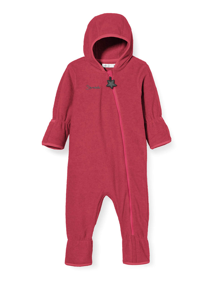 Sterntaler Unisex Baby Overall, Magenta Melange, 86