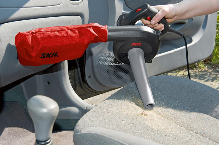 Skil 8600 AA Gebläse (stufenlose Drehzahlregelung, ergonomischer Griff; Motor: 620 W, 0-16000 min-1)