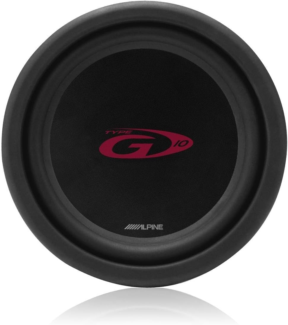 Alpine SWG-1044 Subwoofer, schwarz