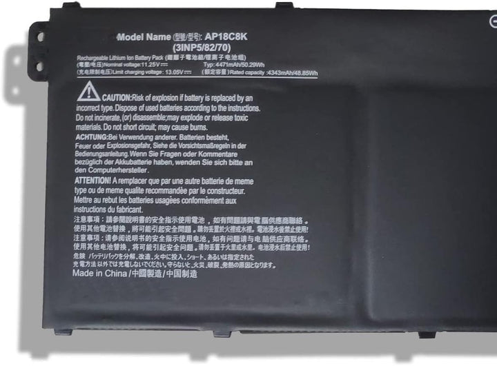 AP18C8K 3INP5/82/70 Laptop-Akku-Ersatz für ACER Aspire 5 A514-52 Chromebook 314 C933 Swift 3 SF314-4