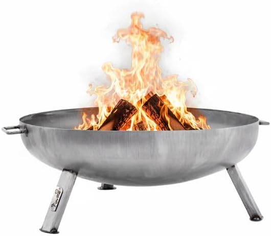 Favilla Bombe Basic Feuerschale 64,5cm – Robuste Stahl-Feuerschale für Garten, Terrasse & Outdoor, m