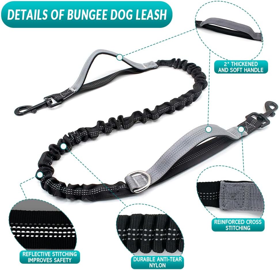 Leckerlitasche für Hunde, Bauchtasche für Hunde Zubehör-Leckerlibeutel mit Kotbeutelspender, reflekt