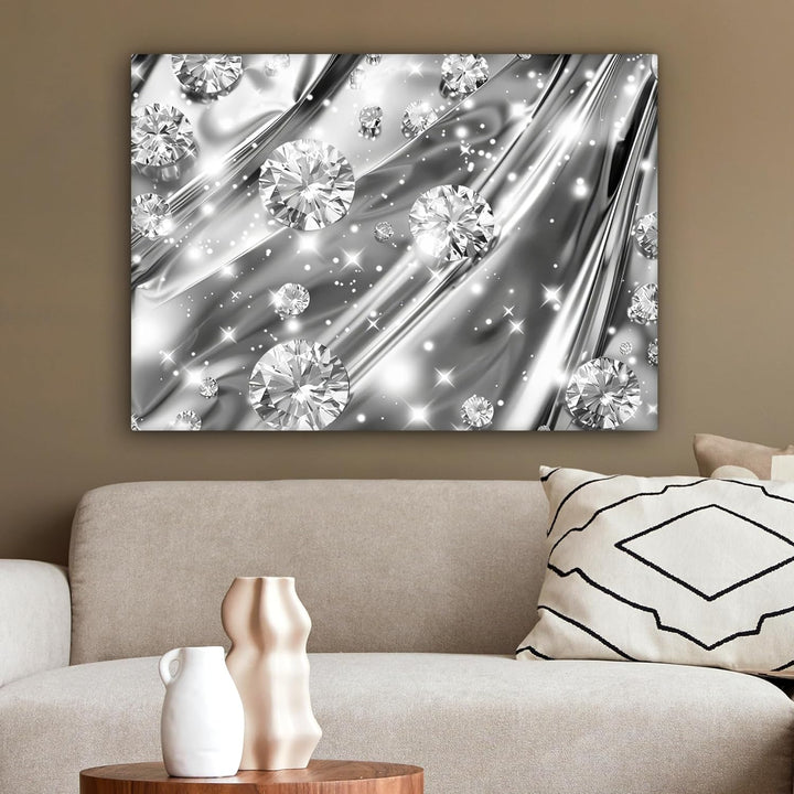 MuchoWow© Leinwand 70x50 cm Deko Schlafzimmer Aesthetic Leinwandbilder Wohnzimmer Gemälde Foto Gesch