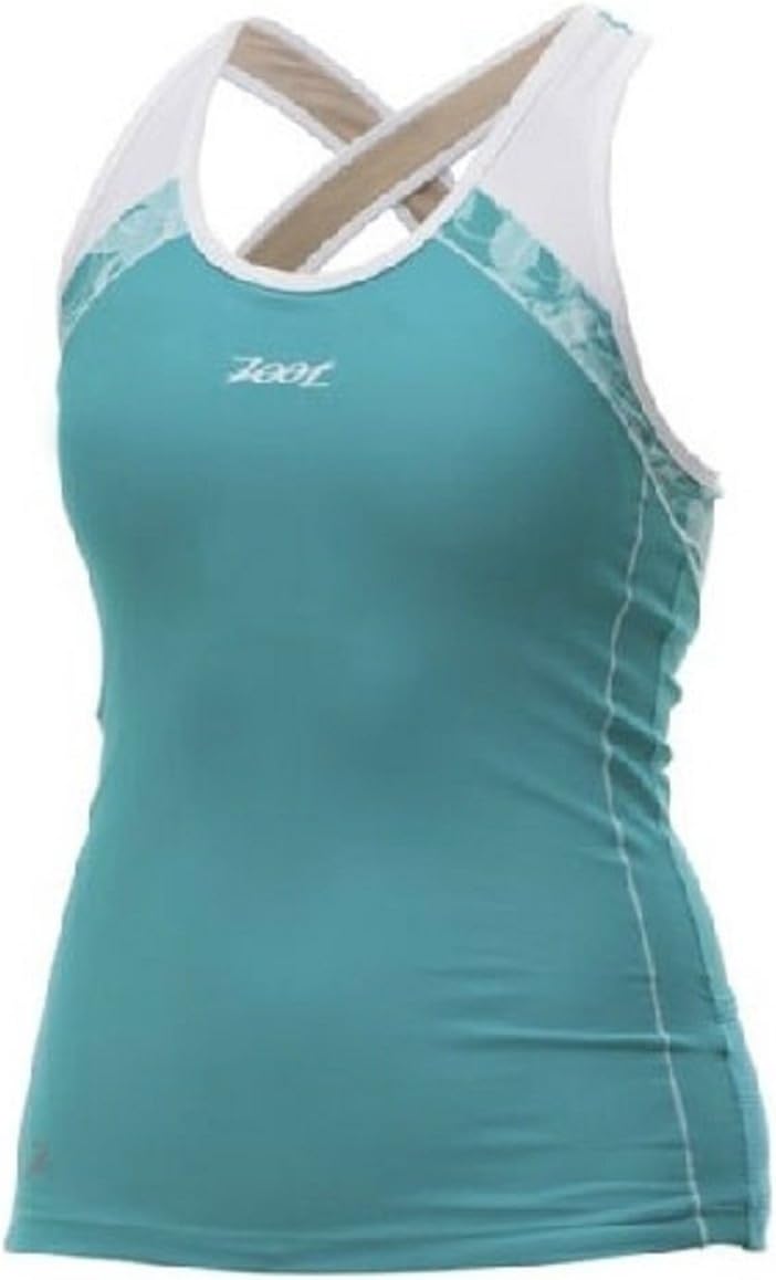 Zoot Sports Damen Performance Hydro Crossback Triathlon Tank M Aruba Beach-glass, M Aruba Beach-glas