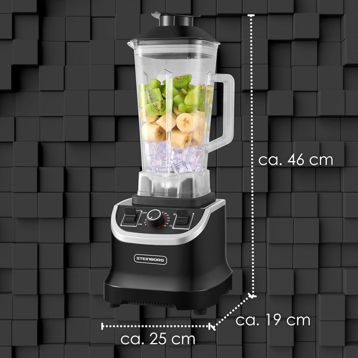 Hochleistungsmixer Professioneller Standmixer 2L BPA Frei Smoothie Maker Gastro Universalmixer Power