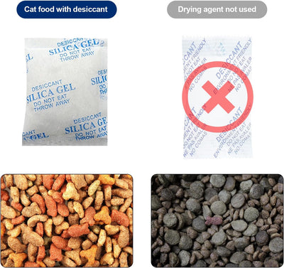 Editbar 20 Stück Trocknungsmittel für PETKIT Futterautomaten Katze，Trockenmittel-Alternativen für au