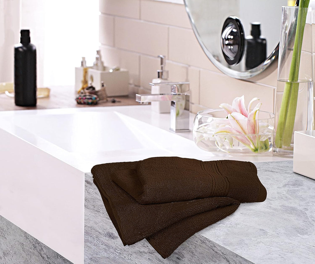 Utopia Towels Handtücher, Baumwolle, 600 g/m², 6 Stück Braun, Braun