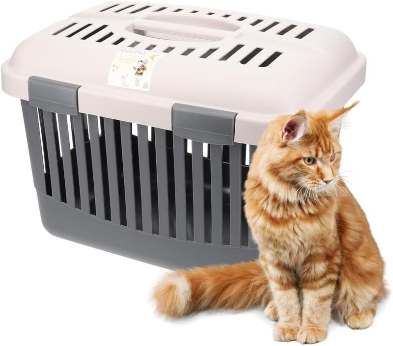 Transportbox Oben Öffnen Hunde Katzen Kleintier Transport Box Katzenbox Hundebox Open Top Stressfrei