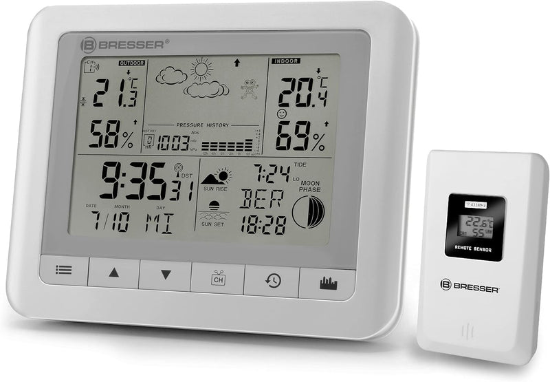 BRESSER TemeoTrend WFS Wetterstation - Weiss