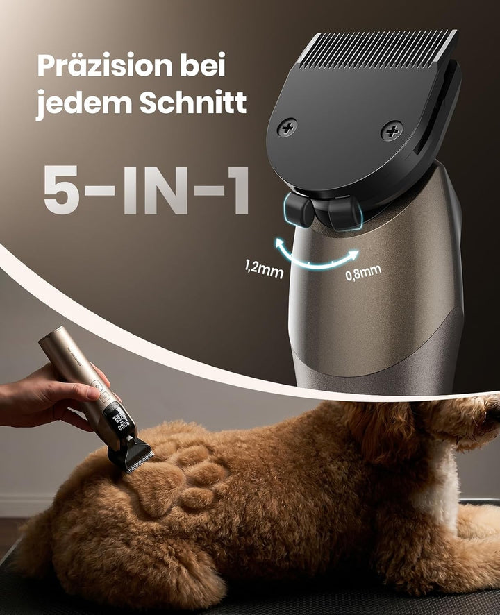 oneisall Profi Schermaschine Hund Langhaar