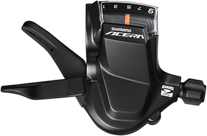 Shimano Acera SL-M3000 Schalthebel 9-fach schwarz 2016 Schalthebel rechts Einheitsgrösse, Einheitsgr
