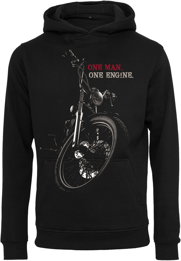 Baddery Biker Hoodie Herren - Motorrad Pullover Männer - Geschenk Motorradfahrer - Motorrad Bekleidu