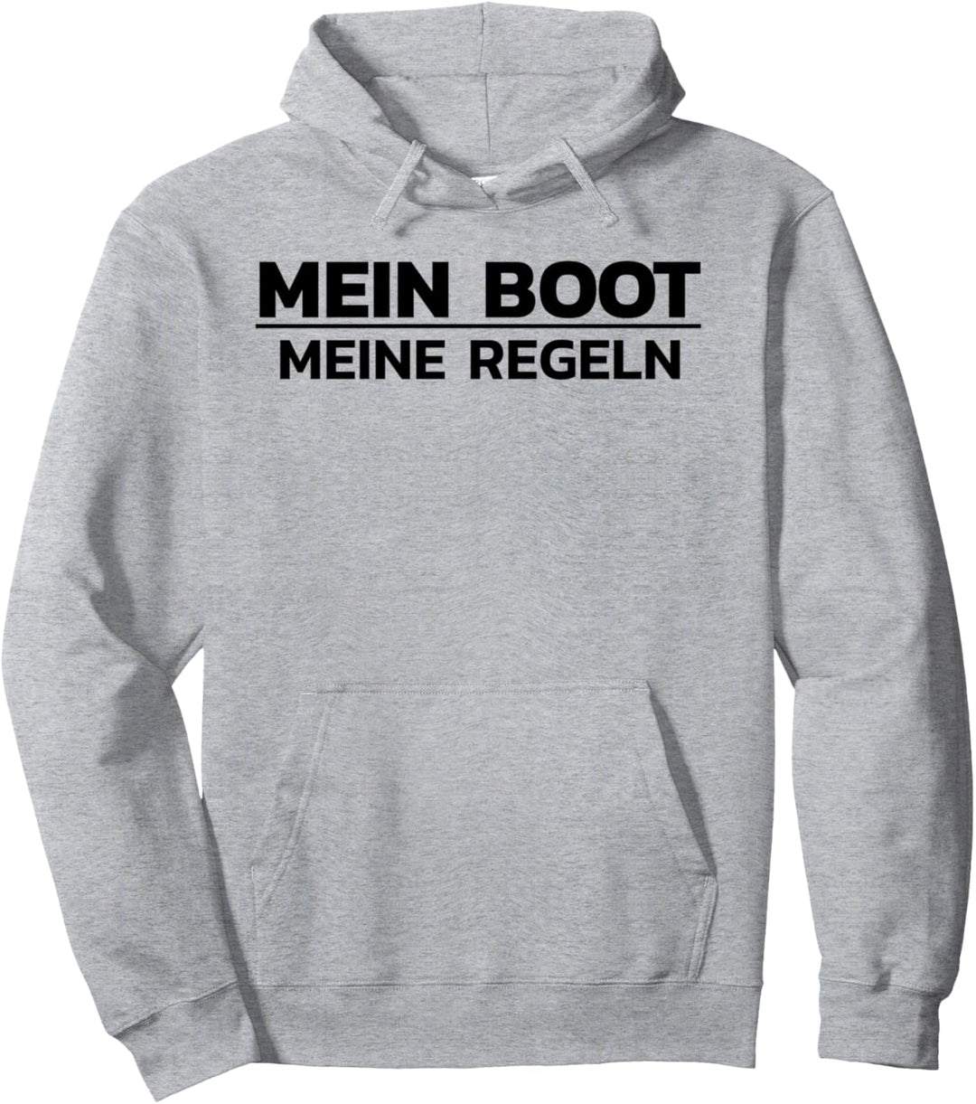 Lustig Witzig Captain Mein Boot Meine Regeln Pullover Hoodie