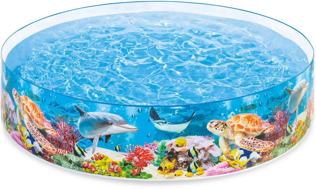 Intex 58472 - Schwimmbad Barriera Corallina, 244 x 46 cm