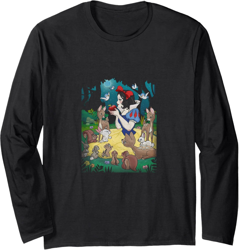 Disney Snow White Snow White In The Meadow With Friends Langarmshirt