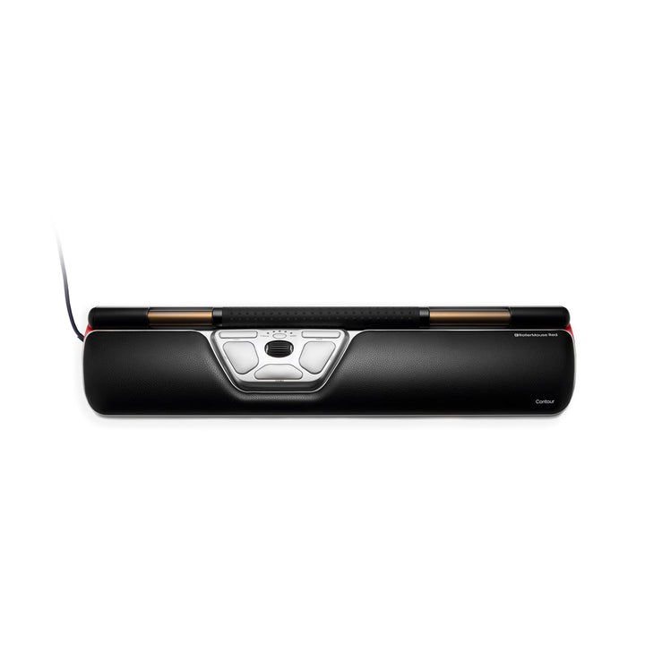 Contour RollerMouse Red Ergonomische Maus erweiterter Handgelenkstütze Memory Schaum, Ideal für RSI