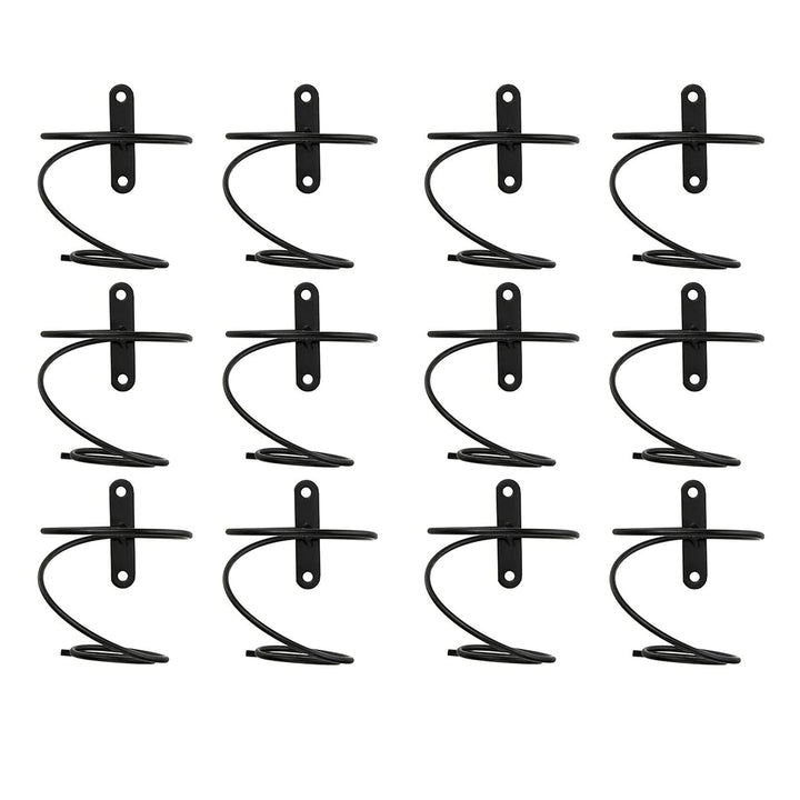 Packung mit 12 An der Wand Montierten Wein Regalen - Rot Wein Flaschen Display Halter mit Schrauben,