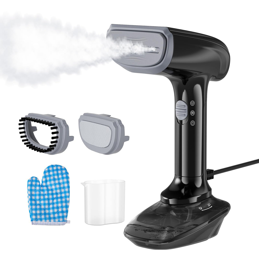 Handdampfbügeleisen, 1200W Dampfbügeleisen, 30s Schnellaufheizung, 23 g/min Dauerdampf, 300 ml abneh