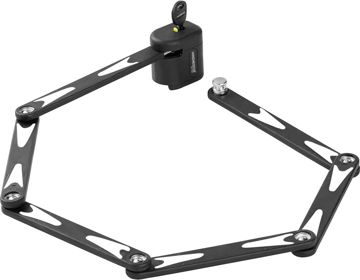 HikeMeister® Faltschloss Fahrrad 95cm I ART 2 zertifiziert I sicherer Diebstahlschutz inkl. Halterun