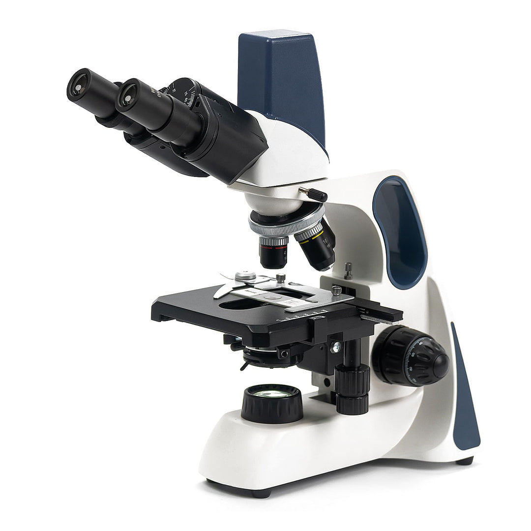 Swift DMSW-300 Compound-Binokularmikroskop, 40X-1600X Vergrösserung, wiederaufladbares digitales Lab