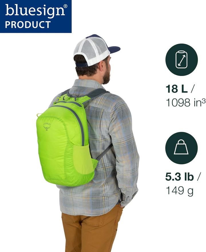 Osprey Unisex Ultralight Leichter Rucksack Backpack (1er Pack) O/S - Fassungsvermögen 18L Mars Orang