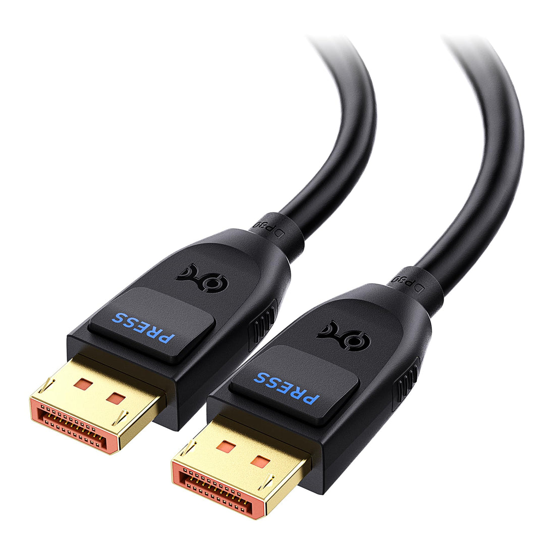 Cable Matters [VESA-zertifiziertes] 80G DisplayPort 2.1 Kabel 2 m, DP80 Kabel mit 16K 60 Hz, 8K 240