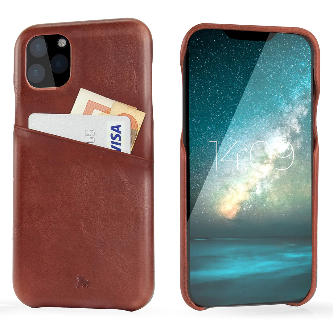 BULLAZO Menor Urban – kompatibel mit iPhone 11 / XI Case Schutzhülle Handy Hülle mit Kartenfach aus