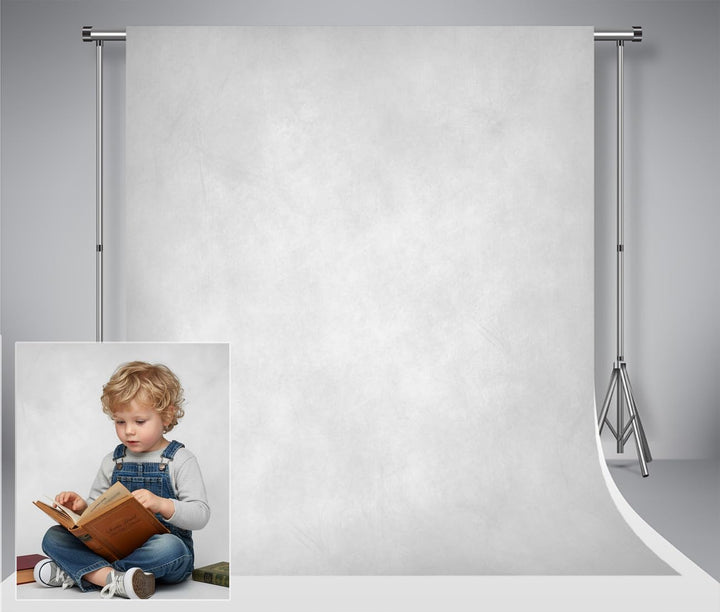Kate Hintergrund 1,5x2,2m Silbergrau Hintergrund Weissgrau Fotografie Hintergrund Porträt Fotografie