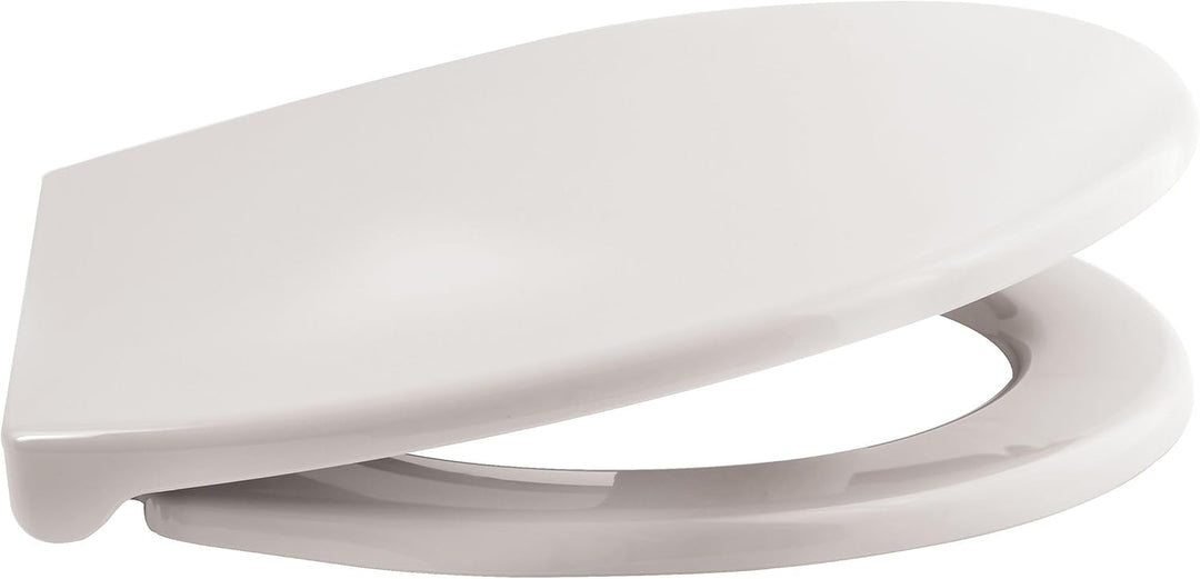 spirella Toilettendeckel oval Klodeckel mit Quick-Release-Funktion und Softclose Absenkautomatik. An