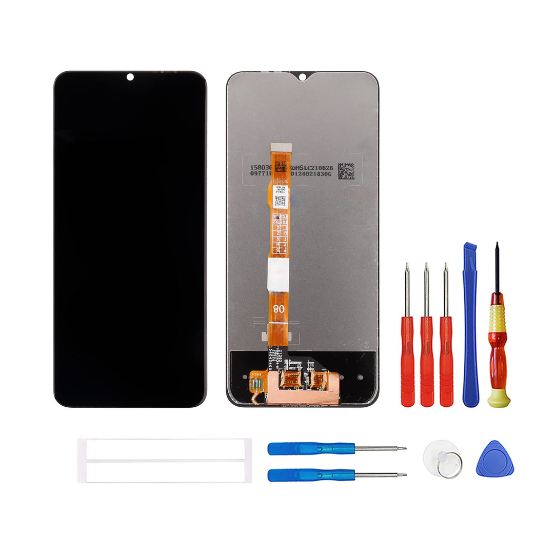 swark LCD Display Kompatibel mit vivo Y33s V2109 (Not fit for 5G) (Schwarz ohne Rahmen) Touchscreen
