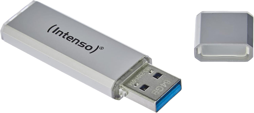 Intenso Ultra Line, 64GB Speicherstick, USB 3.2 Gen 1x1, silber 64GB - USB 3.2, 64GB - USB 3.2