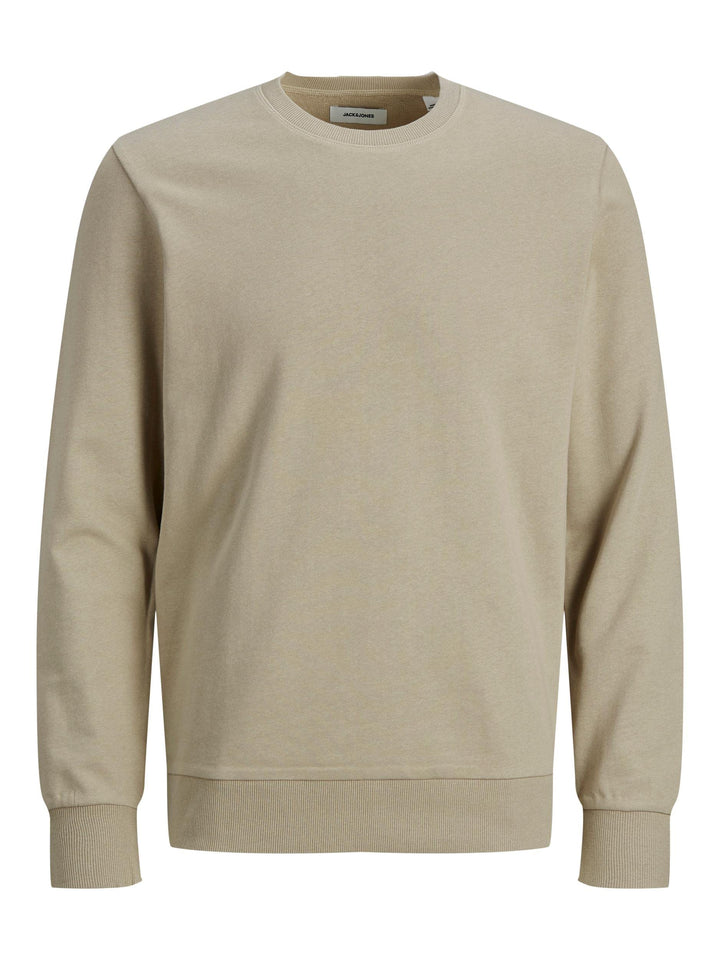 JACK & JONES Male Sweatshirt Klassisches S Crockery, S Crockery