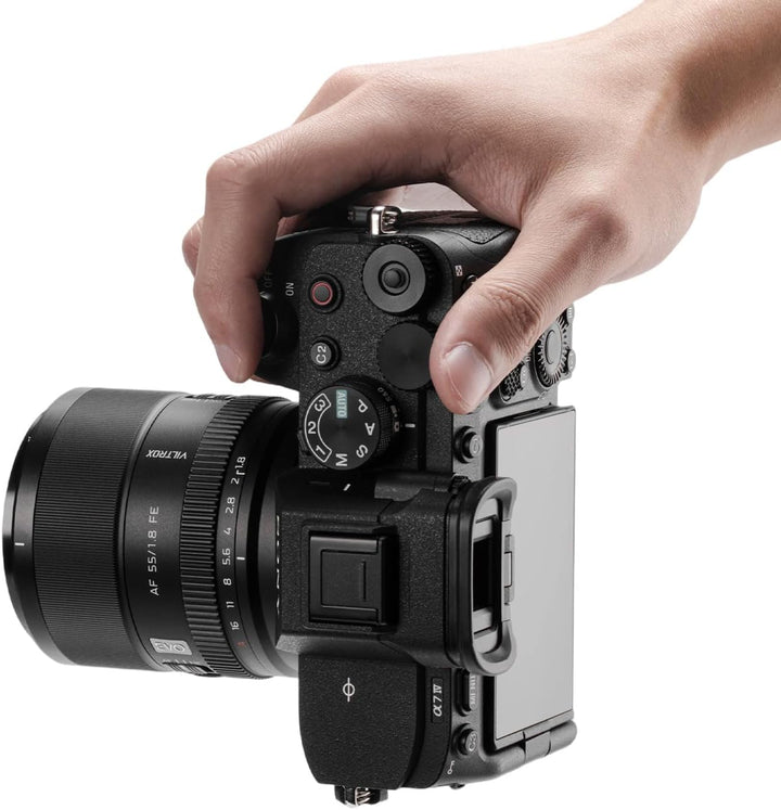 VILTROX AF 55mm F1.8 EVO FE Vollformat Objektiv für Sony E Mount, APO-Design für Naturgetreue Farben