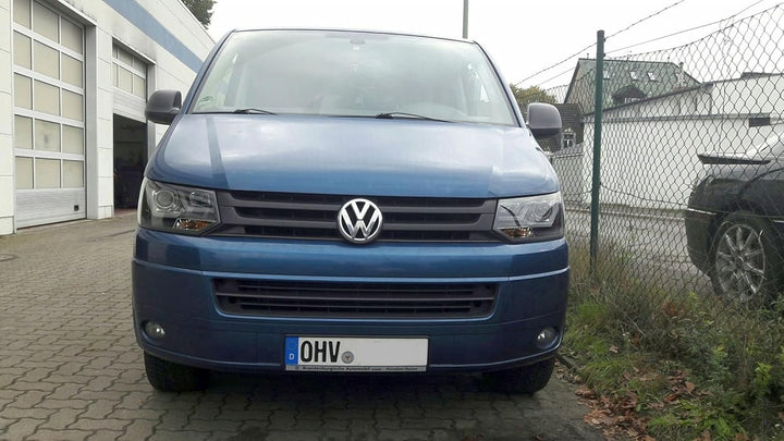 CR-Lights Led Tagfahrlicht Light Tube Scheinwerfer Set für VW T5 GP 2010-2015 in schwarz