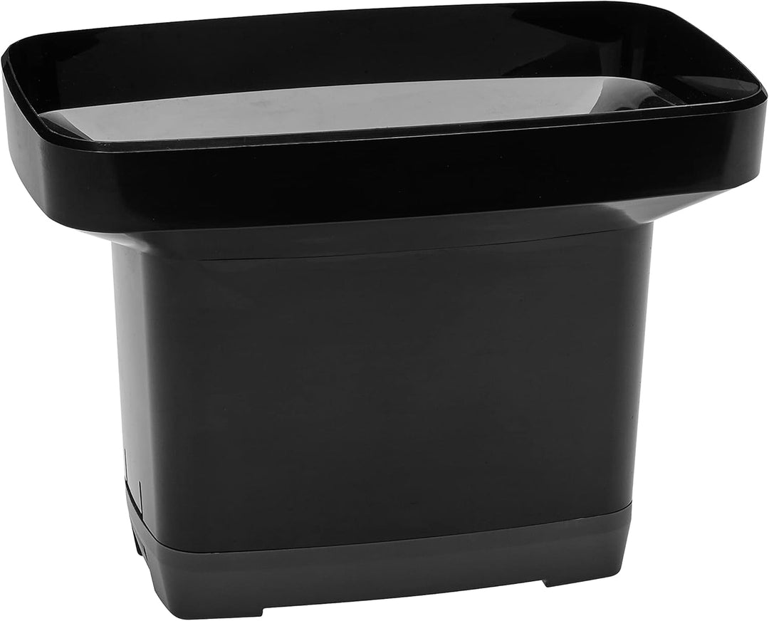 TFA Dostmann 47.3006 Splash digitaler Funk-Regenmesser Niederschlagsmesser (schwarz), Schwarz
