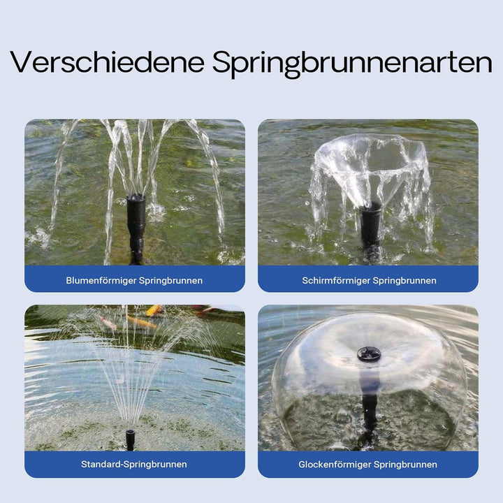 SunSun CHJ-603 SuperECO Teichpumpe 600 l/h 8 W, 1,3 m Förderhöhe, als Springbrunnenpumpe Filterpumpe
