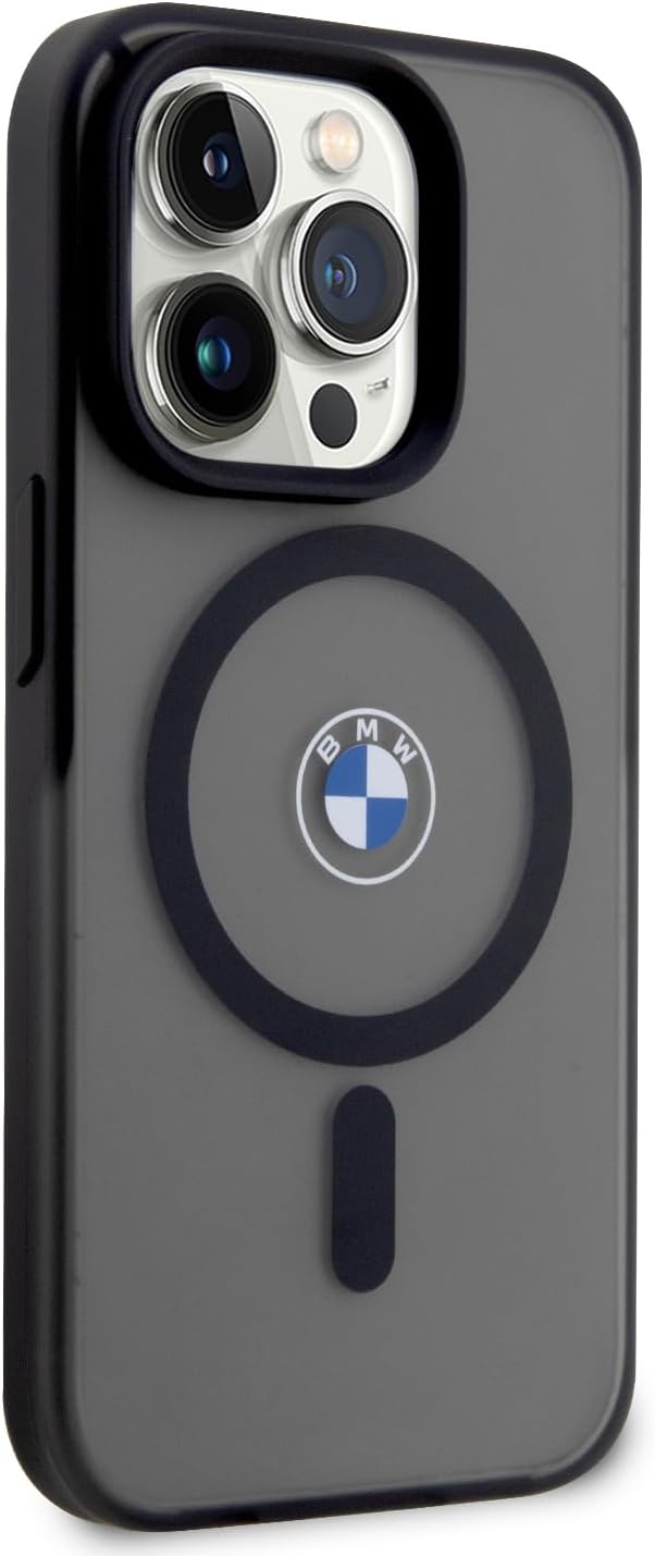 BMW BMHMP14XDSLK Hülle für iPhone 14 Pro Max 6.7" Schwarz hardcase Signature