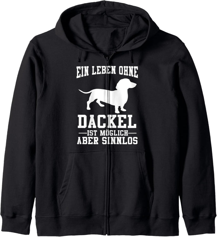 Dackel Dachshund Hund Dackelhalter Zwergdackel Kapuzenjacke