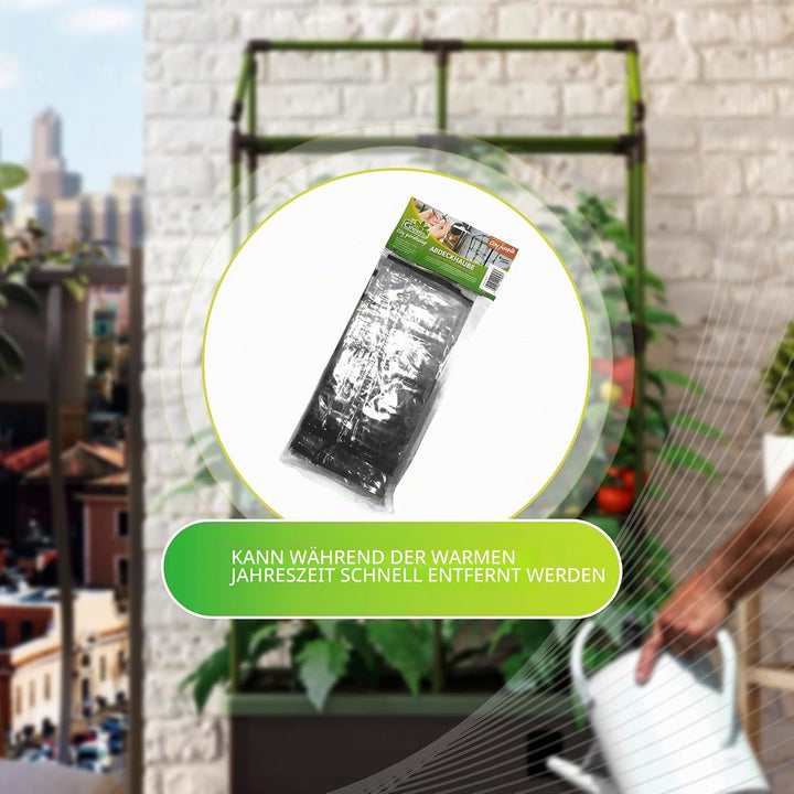 Bio Green Abdeckhaube für Pflanzkübel City Jungle und City Jungle Heidelberg | UV-beständige Folie |