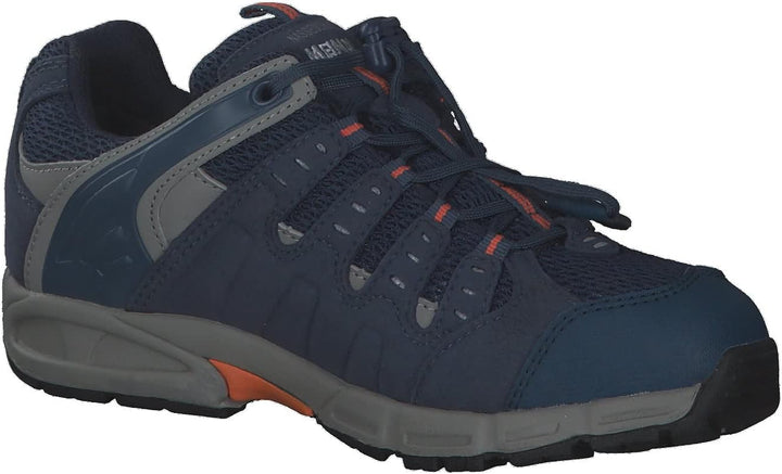 Meindl Herren Nebraska Trekking-& Wanderhalbschuhe 26 EU Navy Orange, 26 EU Navy Orange